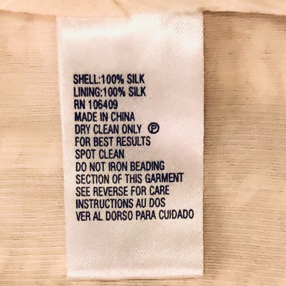 NWOT Silk Pearl-Silver Bead/Weave Camisole Tank - Picture 10 of 14